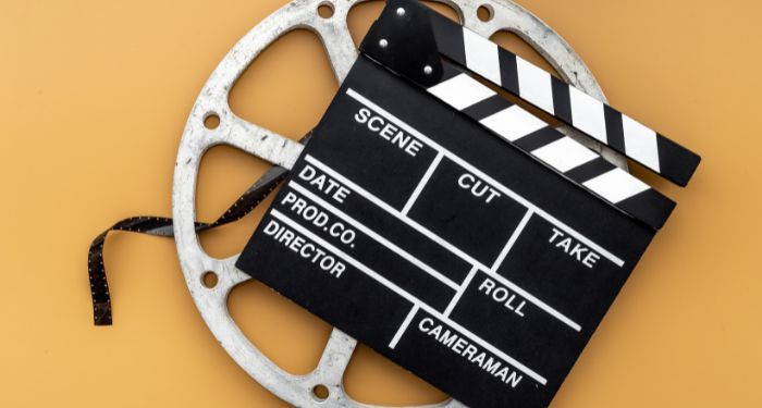 film reel and clapboard .jpg.optimal