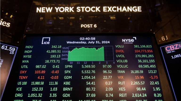 stock market nyse 07312024 GettyImages 2164062832