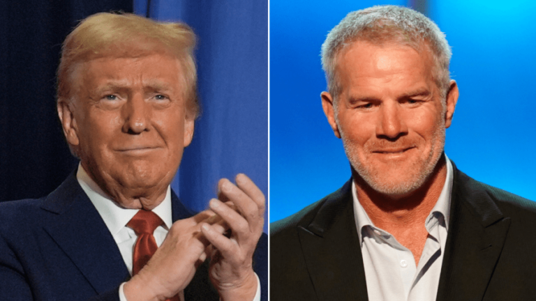 Donald Trump Brett Favre 10.30