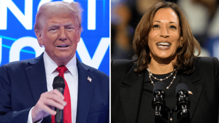 Donald Trump Kamala harris 10.15 1