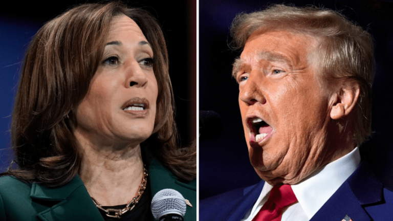 Kamala Harris Donald Trump 10.22