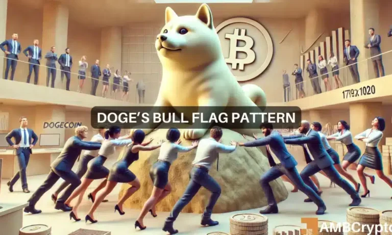 DOGEs bull flag pattern 1000x600