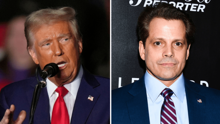 Donald Trump Anthong Scaramucci 11.12