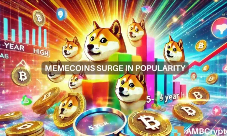 Memecoins surge in popularity 1000x600