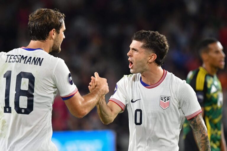 Pulisic Trump dance USMNT scaled