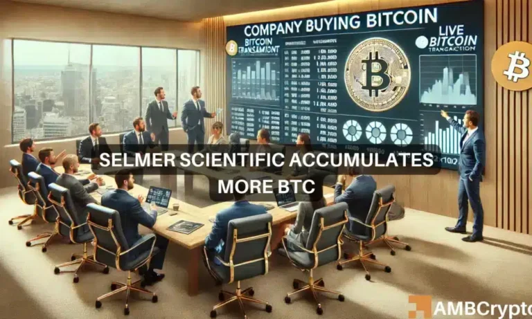 SELMER SCIENTIFIC accumulates more BTC 1000x600