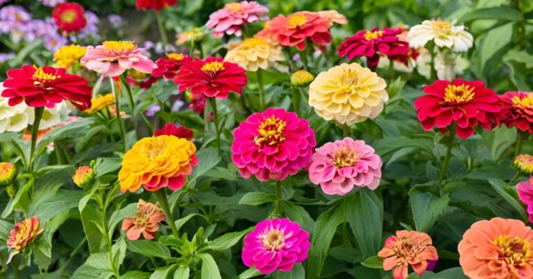 Best Zinnia Varieties to Grow in the Garden FB